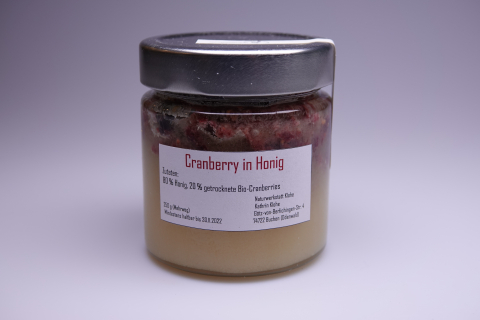 Honigkreation - Honig mit Cranberry